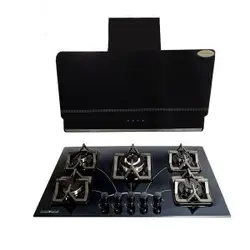 ست هود و اجاق گاز صفحه ای دنپاسر مدل SET 1002
