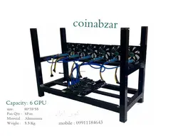 فروش ریگ ماینینگ AMD Radeon rx 580 برای استخراج ارز با هشریت خوب و درآمد دلاری