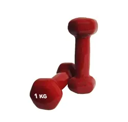 دمبل ایروبیک بانوان 1 کیلویی بسته 2 عددی