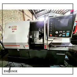 دستگاه cnc تراش افقی 2محور ZPS چک مدل  S50