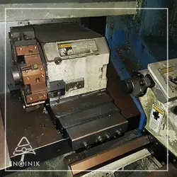 دستگاه cnc تراش افقی 2محور  HYUNDAI  کره ای مدل HIT8