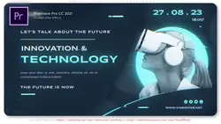 دانلود پروژه آماده پریمیر کنفرانس تازه های تکنولوژی Innovation Techno Conference