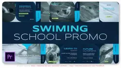 دانلود پروژه آماده پریمیر تبلیغ استخر آموزش شنا Swimming School