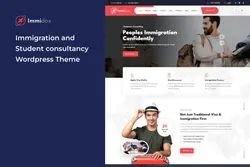 دانلود قالب وردپرس مشاوره مهاجرت و ویزای دانشجویی Immidox