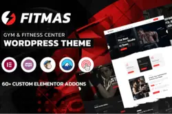 دانلود قالب وردپرس باشگاه بدنسازی Fitmas - Gym &amp; Fitness Center