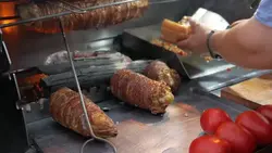 دانلود فوتیج ساندویچ کباب ترکی خیابانی