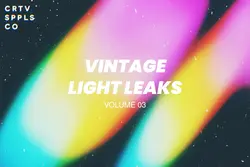 دانلود وکتور پس زمینه نور عکس قدیمی Vintage Light Leaks