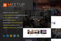 دانلود 4 قالب جوملا رویداد کنفرانس Meetup