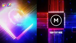 دانلود پروژه آماده اپل موشن لوگو موشن هوش مصنوعی Ai Creative Logo Reveal