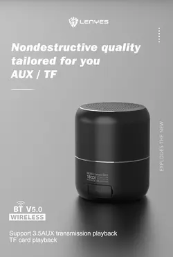 اسپیکر بلوتوث قابل حمل LENYES مدل S811S811