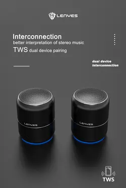 اسپیکر بلوتوث قابل حمل LENYES مدل S811S811