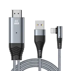 کابل لایتنینگ به HDMI جوی روم مدل کابل SY-35L1