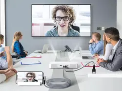 کابل لایتنینگ به HDMI جوی روم مدل کابل SY-35L1