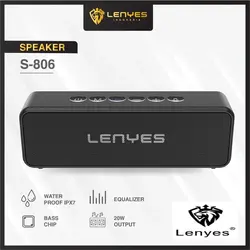 اسپیکر بلوتوث قابل حمل LENYES مدل S806S811-1-1