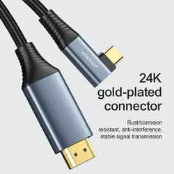 کابل Type-C to HDMI جوی روم SY-20C1 به طول 2 متر