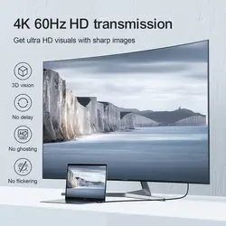 کابل Type-C to HDMI جوی روم SY-20C1 به طول 2 متر