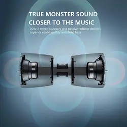 اسپیکر بلوتوث قابل حمل مانستر مدل Adventurer Force