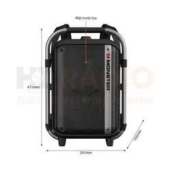 اسپیکر بلوتوثی قابل حمل مانستر مدل Party Go 20