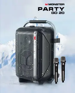 اسپیکر بلوتوثی قابل حمل مانستر مدل Party Go 20