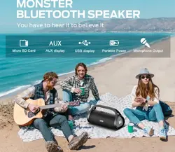 اسپیکر بلوتوثی قابل حمل مانستر مدل Adventurer Max