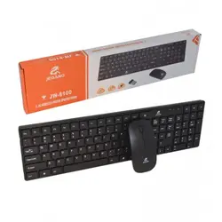 کیبورد و ماوس بی سیم Jeqang مدل JW-8100