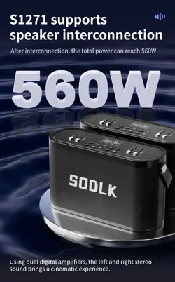 اسپيكر بلوتوثی SODLK مدل S1271