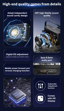 اسپيكر بلوتوثی SODLK مدل S1271