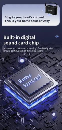 اسپيكر بلوتوثی SODLK مدل S1271