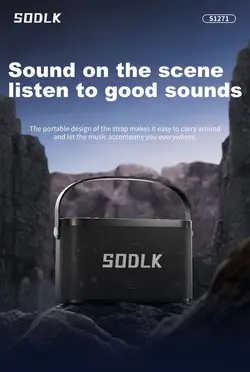 اسپيكر بلوتوثی SODLK مدل S1271