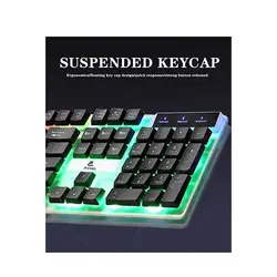 ست گیمینگ Jeqang (کیبورد و ماوس، هدست، پد ماوس) مدل JK-988