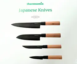 ست چاقوی آشپزخانه 4 پارچه ژاپنی مدل Thermomix Knife