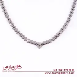 نیم ست نقره طرح جواهر ES_6604