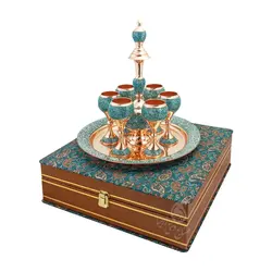 سرویس شربت خوری فیروزه کوبی