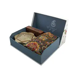 ست ترمه و شکلات خوری خاتم و دیوان حافظ (چکامه 2)