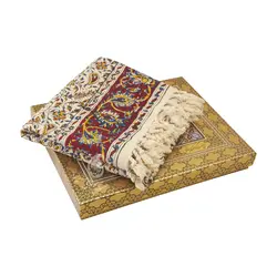 سفره قلمکار سایز 100 در 100 در بسته بندی نفیس