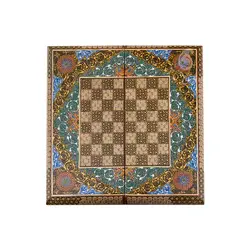 تخته نرد و شطرنج خاتم ۵۰×۵۰
