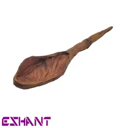 قاشق دست ساز ادویه با طرح شن روان