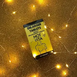 قرص حجم دهنده و بزرگ کننده هات ویتا 60 عددی HOT VITA انقضا2026/07 درجه 1