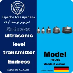 ترانسمیتر سطح آلتراسونیک FDU80 اندرس | اسپرلوس توسعه آپادانا ❹❷⓿❷