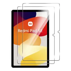 گلس شیشه ای شفاف محافظ صفحه نمایش تبلت ردمی پد اس ای Xiaomi Redmi Pad SE Tempered Glass Screen Protector