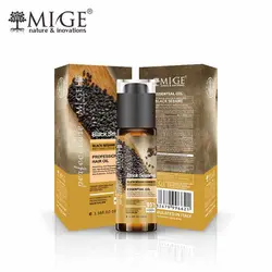 روغن مو فری سولفات و ضد ریزش کنجد سیاه میگ | Black Sesame Mige حجم 100 میل
