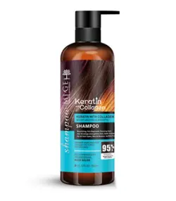 شامپو فری سولفات و نرم کننده کراتین و کلاژن میگ | Keratin with Collagen Mige