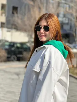 عینک آفتابی ریبن گرد دور فلزی(کد۳۵۴۸)