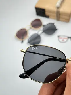 عینک آفتابی ریبن گرد دور فلزی(کد۳۵۴۸)