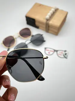 عینک آفتابی ریبن گرد دور فلزی(کد۳۵۴۸)