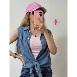 جلیقه جین نازک کد ۱۰۲۷