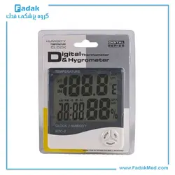 ترمومتر رطوبت سنج سیم دار HTC2 درجه یک
