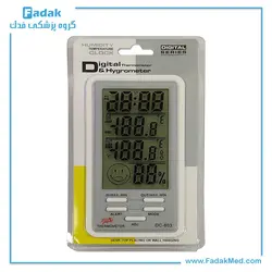 ترمومتر رطوبت سنج سیم دار مدل DC803