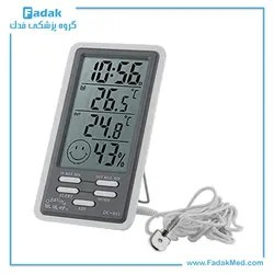 ترمومتر رطوبت سنج سیم دار مدل DC803