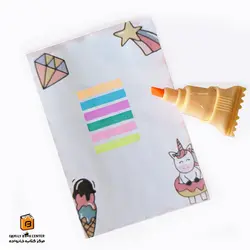 هایلایتر فانتزی طرح شکلات